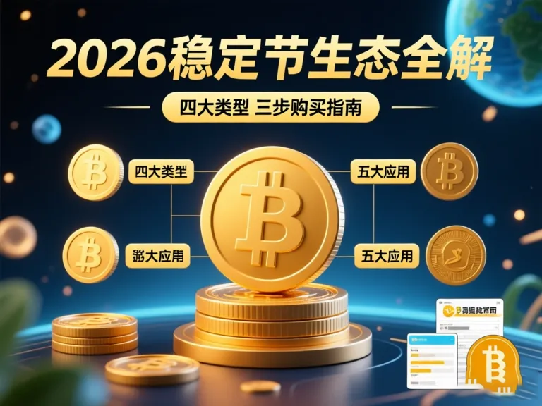 2026年稳定币生态全解：四大类型、五大应用、三步购买指南