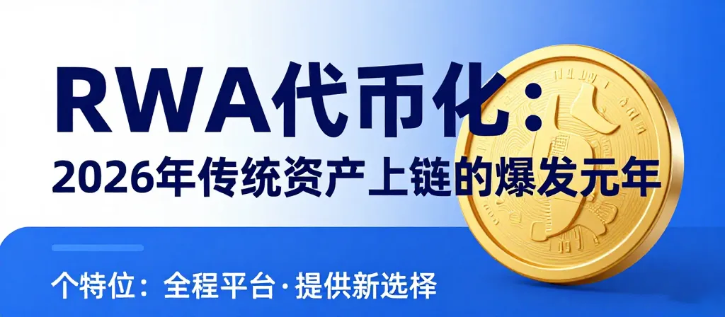 RWA代币化：2026年传统资产上链的爆发元年