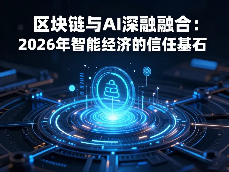 区块链与AI深度融合：2026年智能经济的信任基石