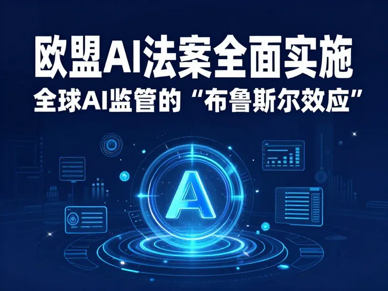 欧盟AI法案全面实施：全球AI监管的“布鲁塞尔效应”