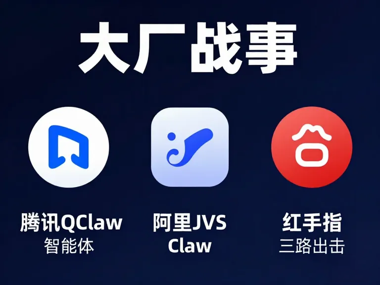 AI智能体的“大厂战事”：腾讯QClaw、阿里JVS Claw、百度红手指三路出击