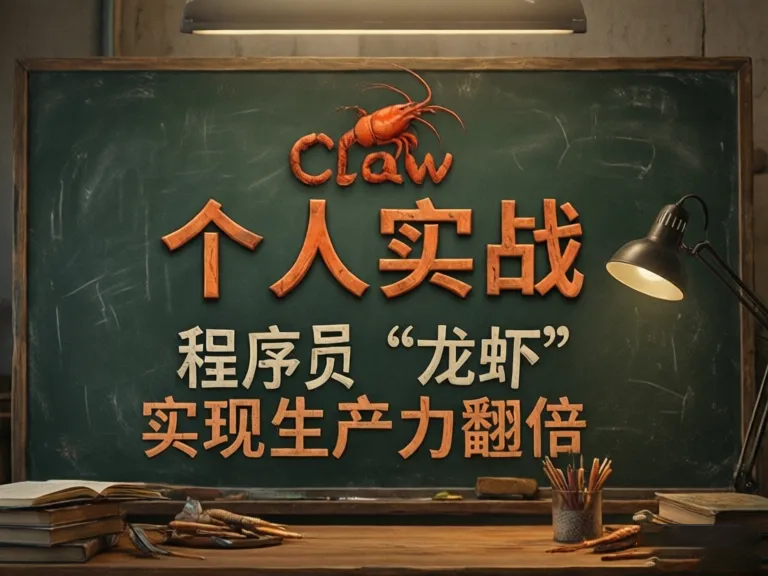 OpenClaw个人实战：一个普通程序员如何用“龙虾”实现生产力翻倍