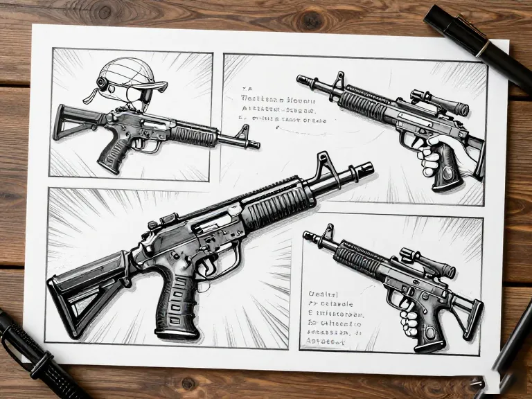 枪械原理变科幻故事：升维画布如何让国防教育吸引Z世代