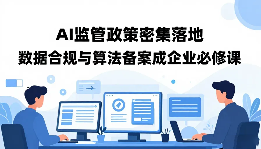 AI监管政策密集落地，数据合规与算法备案成企业必修课