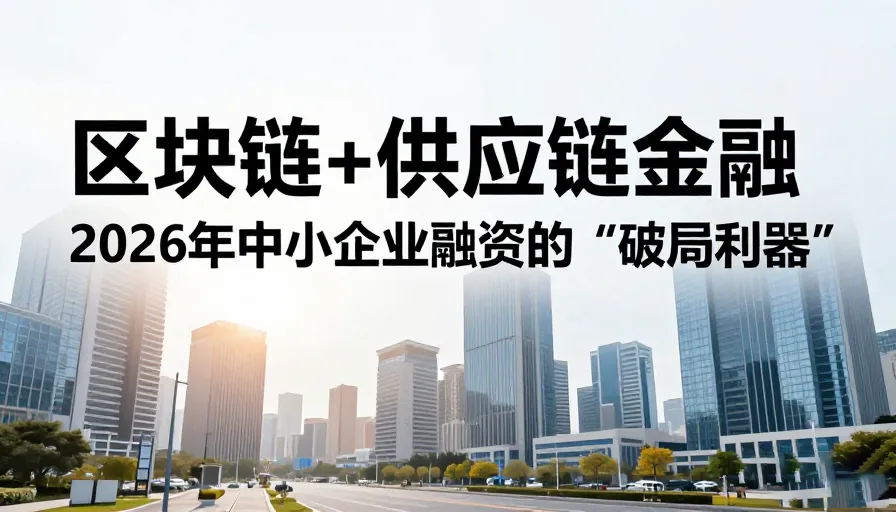 区块链+供应链金融：2026年中小企业融资的“破局利器”