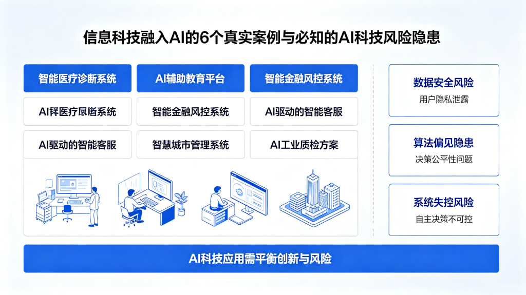 信息科技融入AI的6个真实案例与必知的AI科技风险隐患
