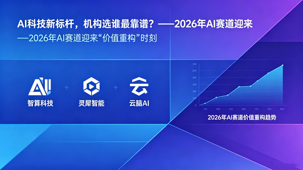 AI科技新标杆，机构选谁最靠谱？——2026年AI赛道迎来“价值重构”时刻